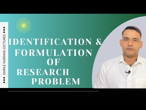 Identification and formulation of research problem : easy and quickest explanation