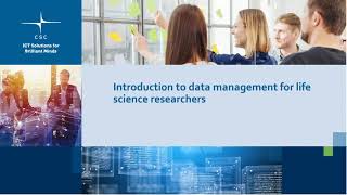 Introduction to data management for life science researchers