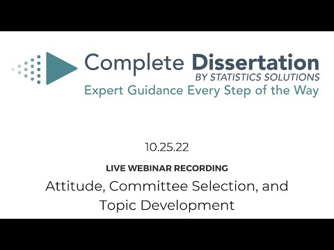 Attitude, Committee Selection, and Topic Development