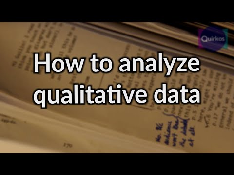 How to Analyze Qualitative Data